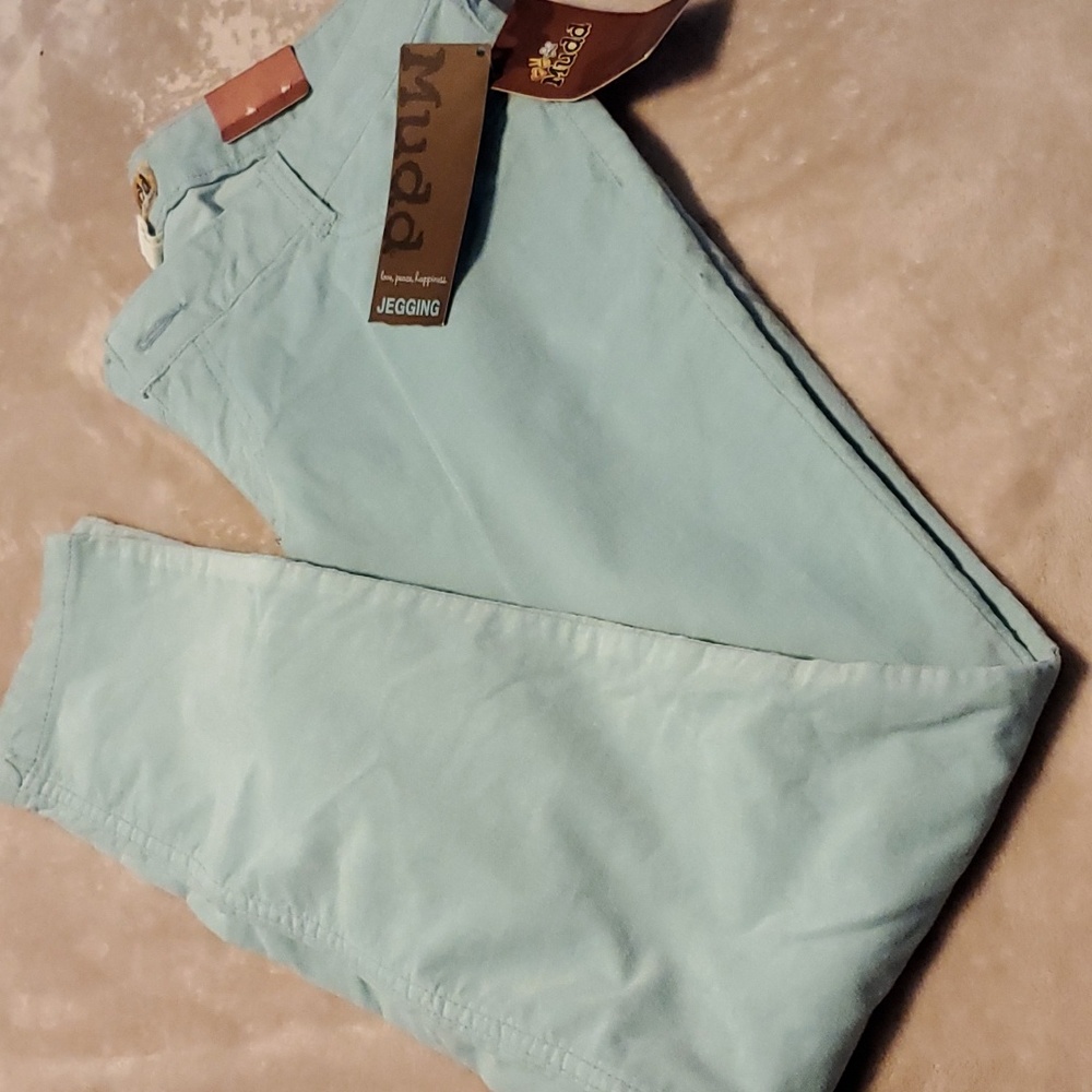 Tiffany blue jeans